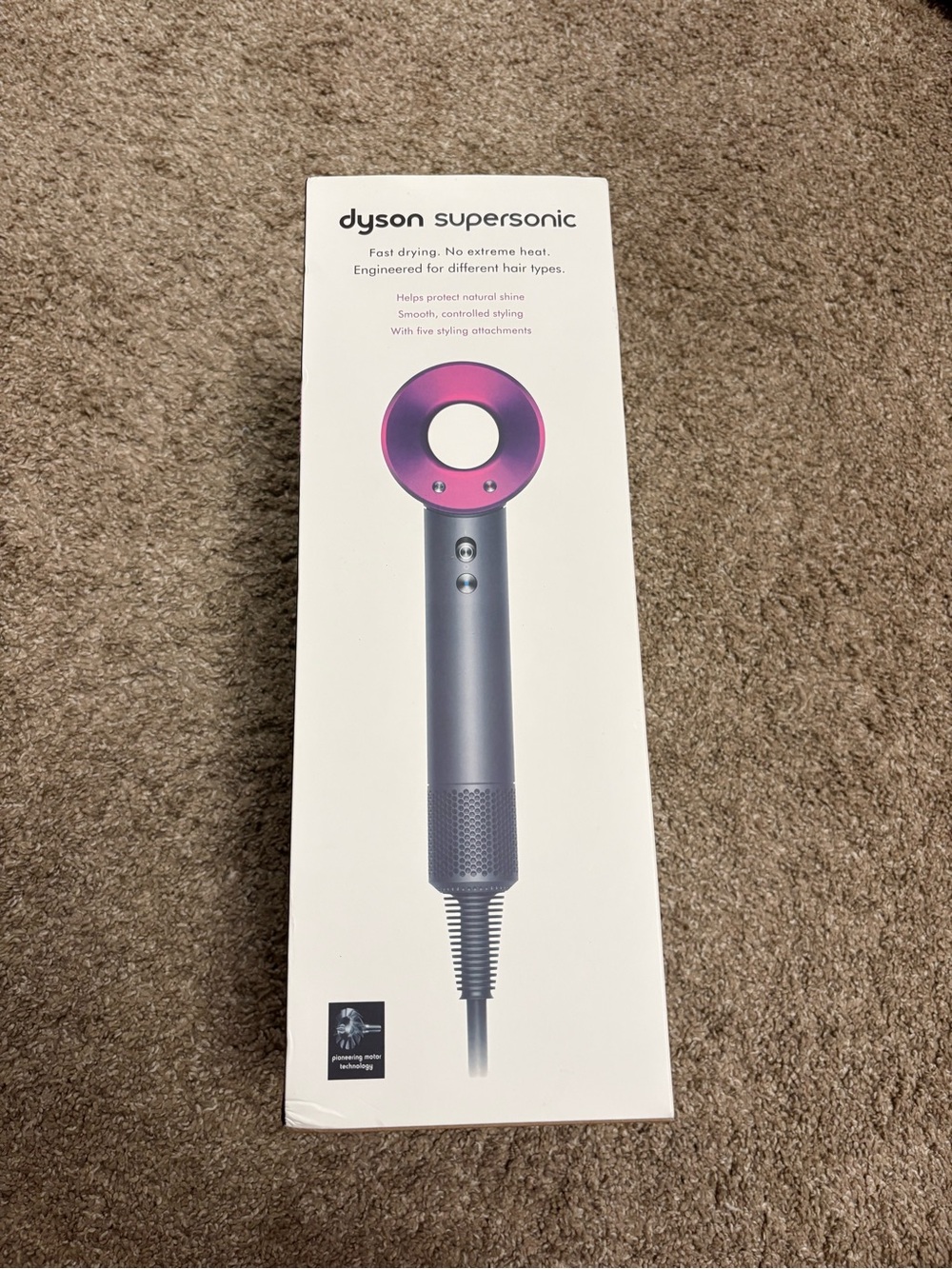 Dyson Supersonic Hair Dryer - Pink and Silver